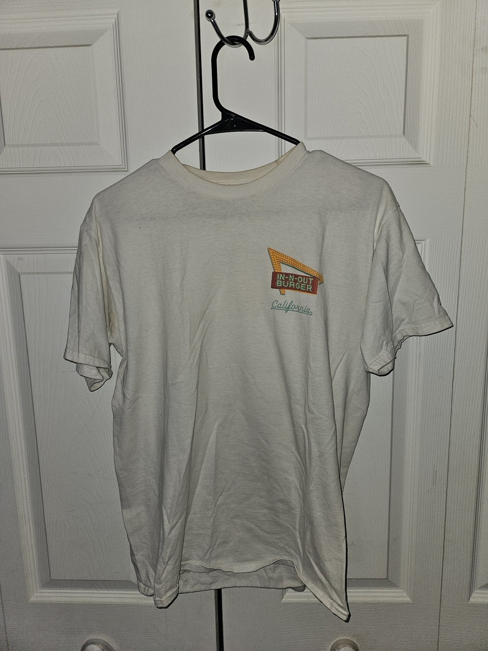 In-N-Out Burger California Logo Short Sleeve Tee - White